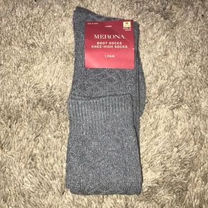 Knee high boot socks